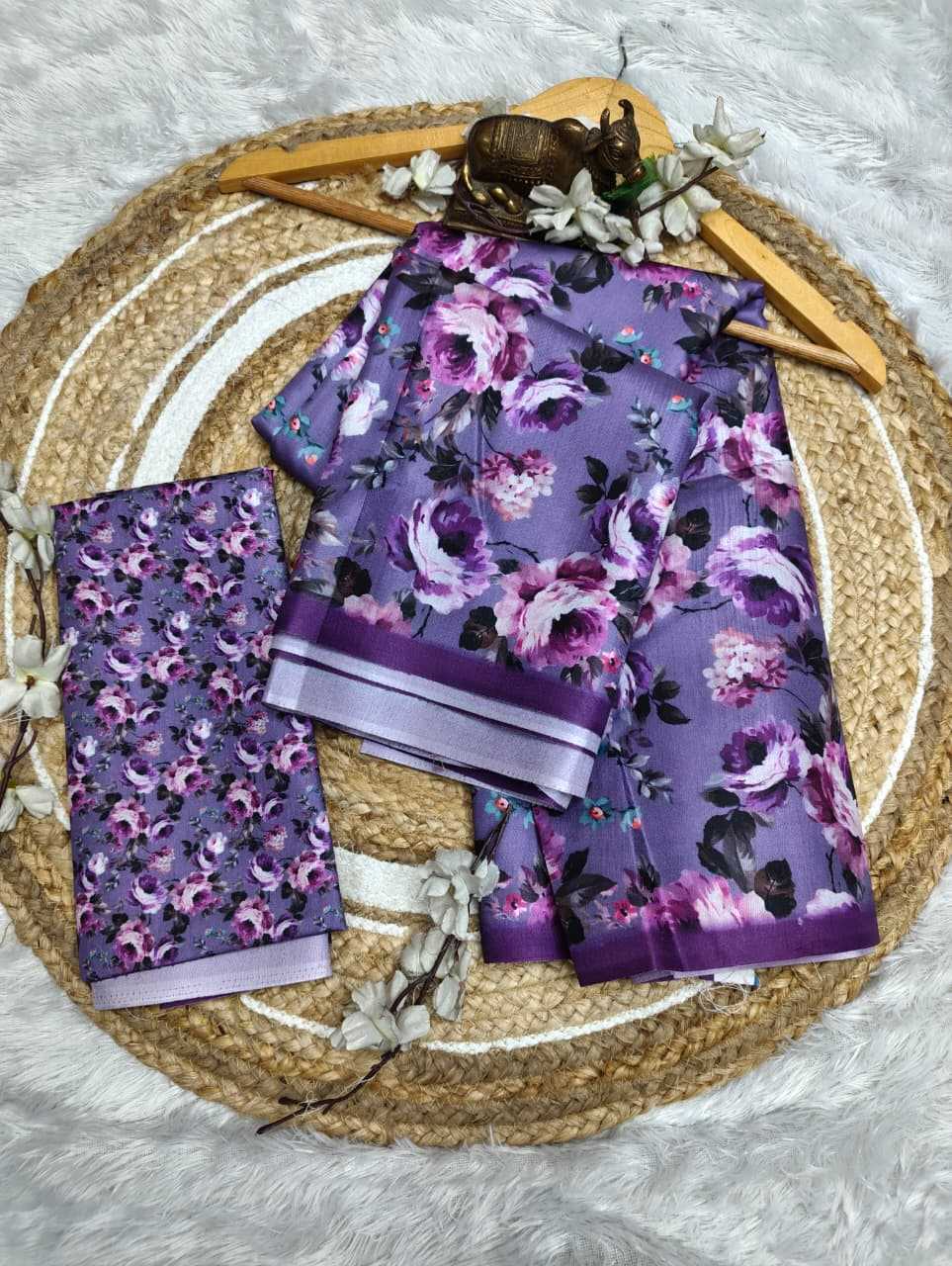 Printed Silk Saree