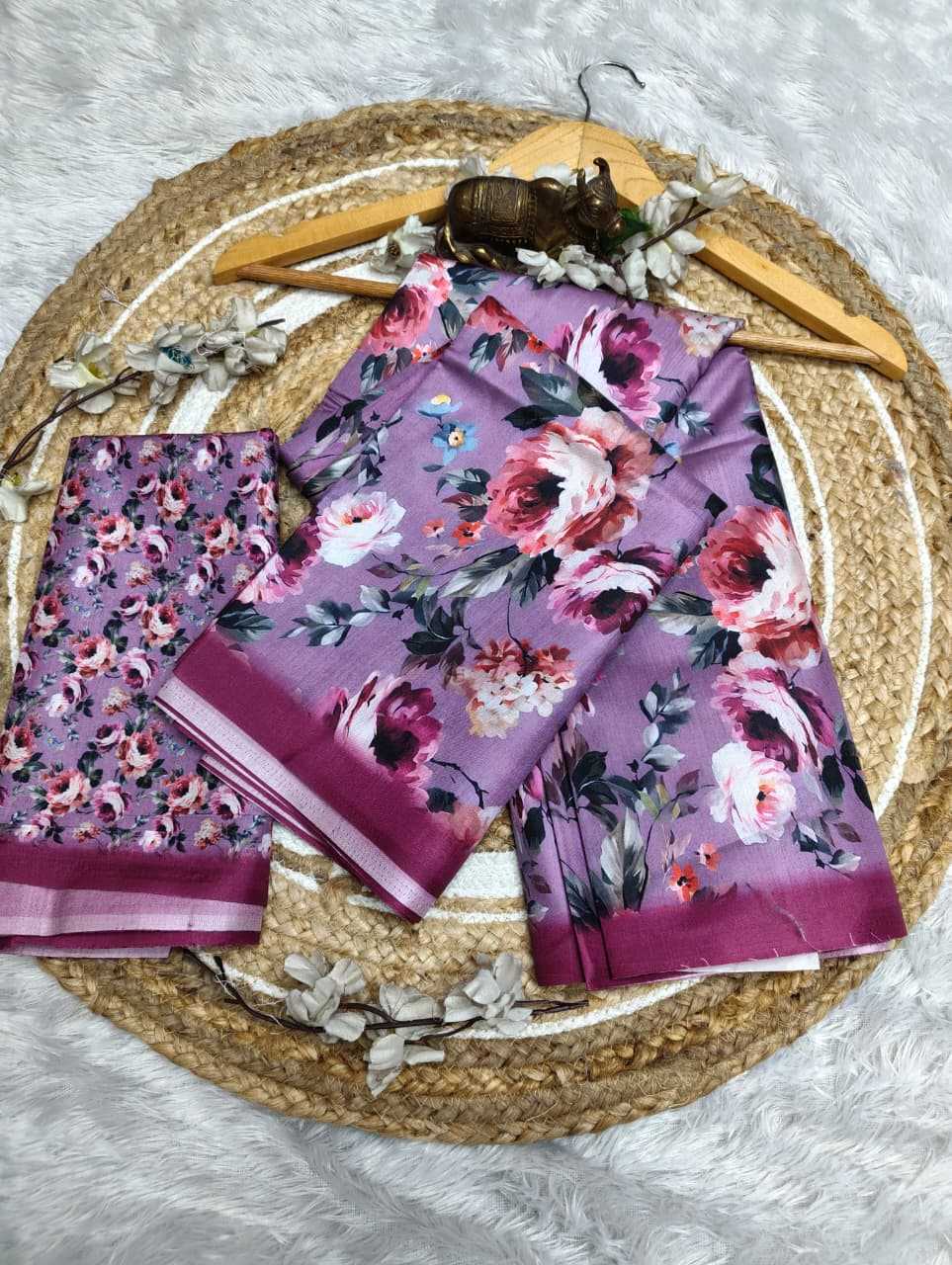 Printed Silk Saree