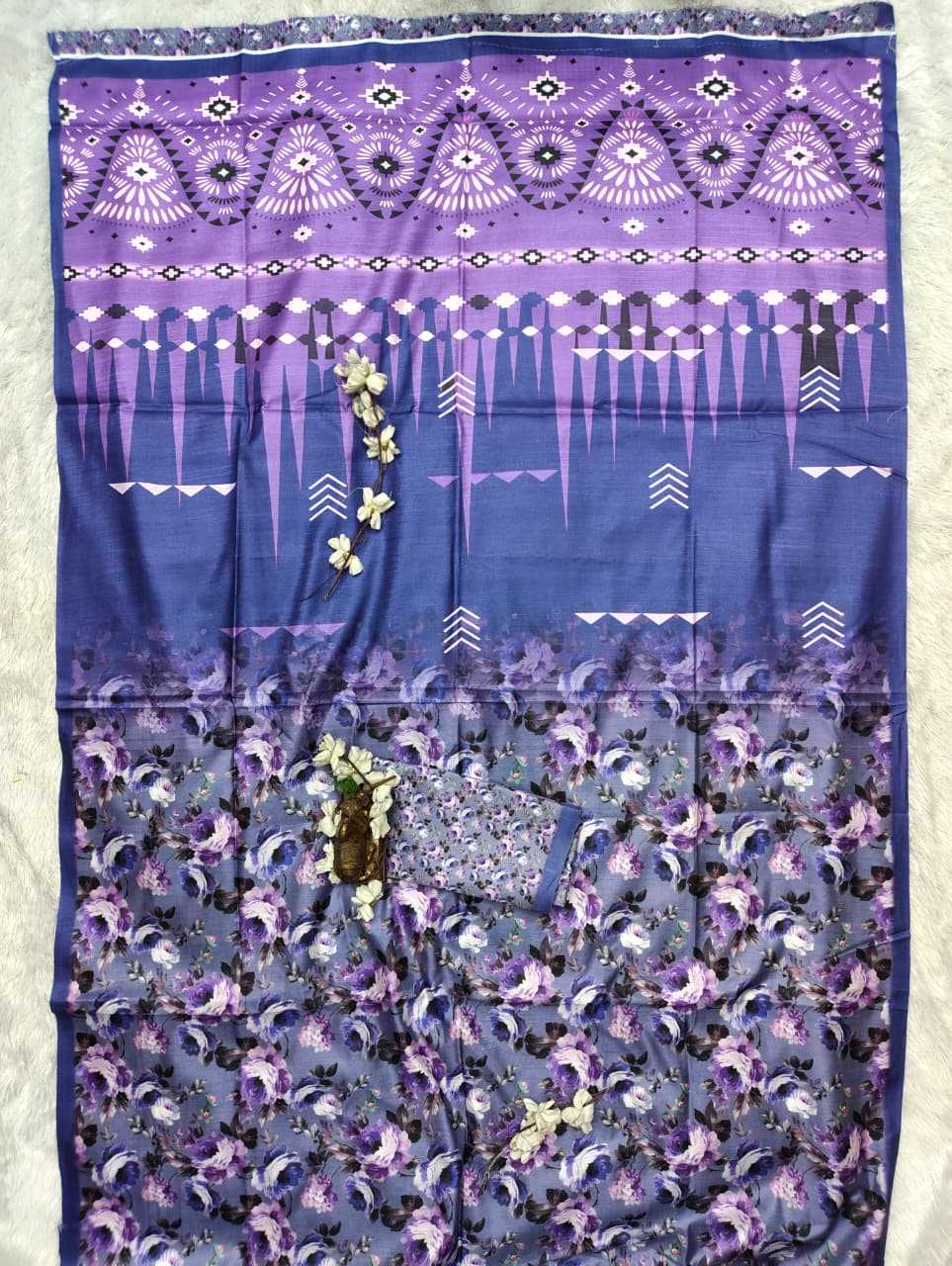 Printed Silk Saree