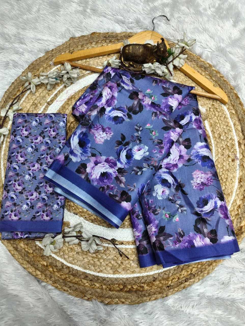 Printed Silk Saree