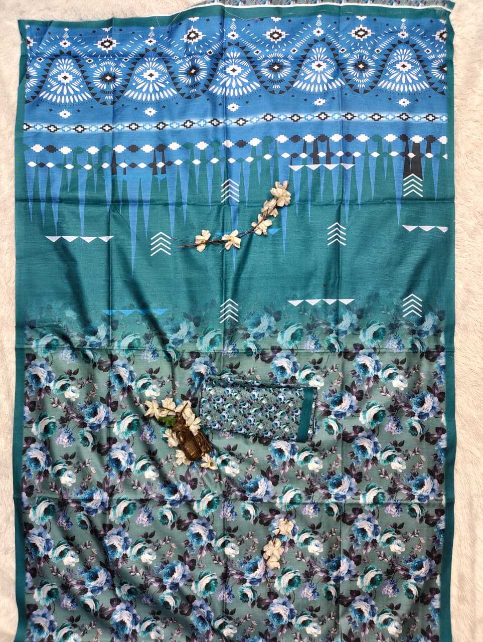 Printed Silk Saree