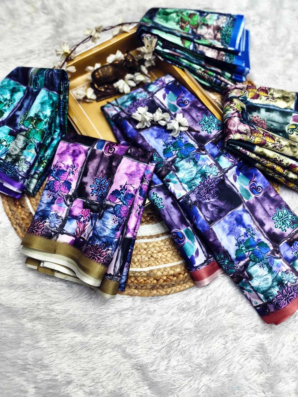 Printed Silk Saree