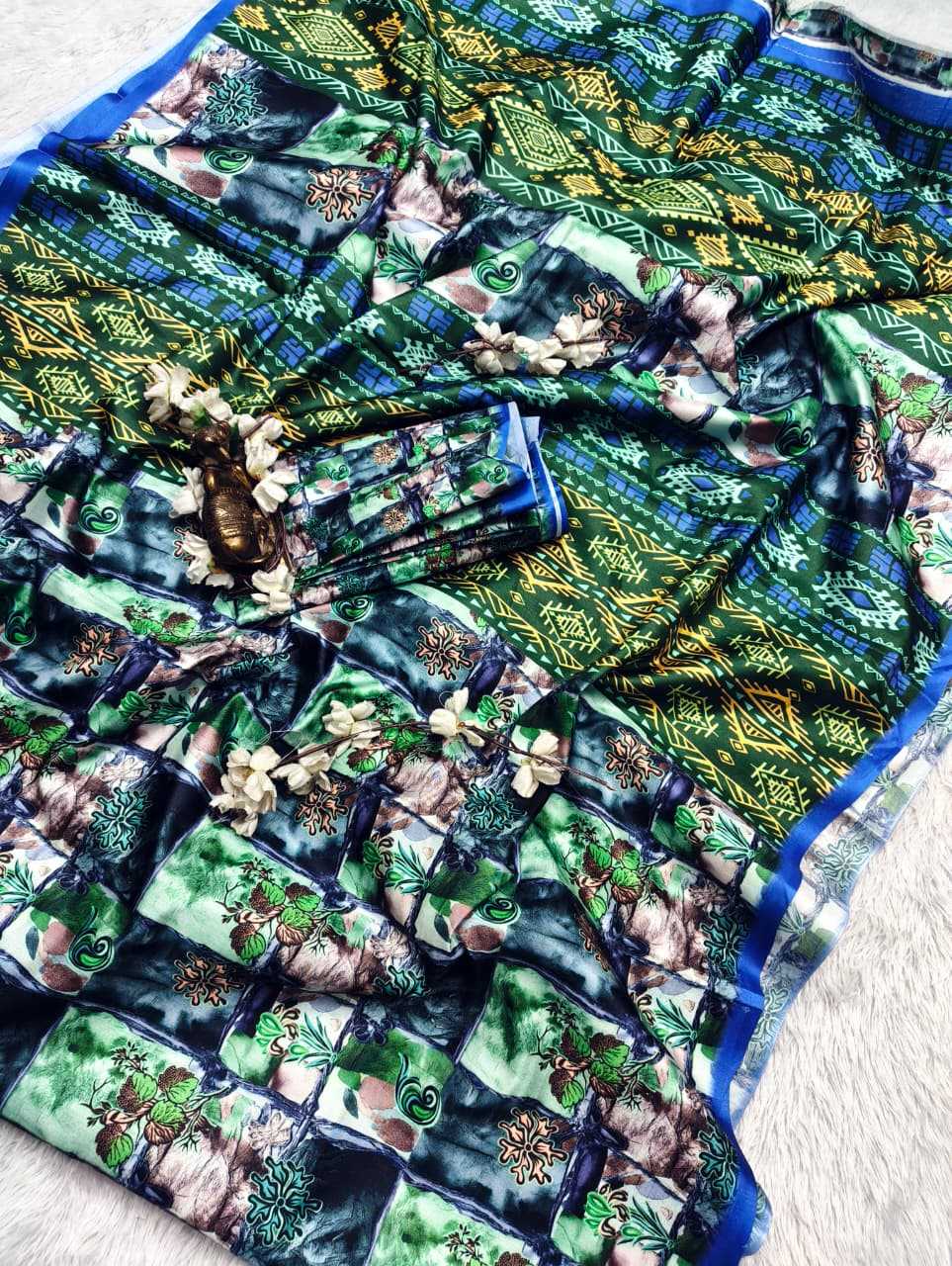 Printed Silk Saree
