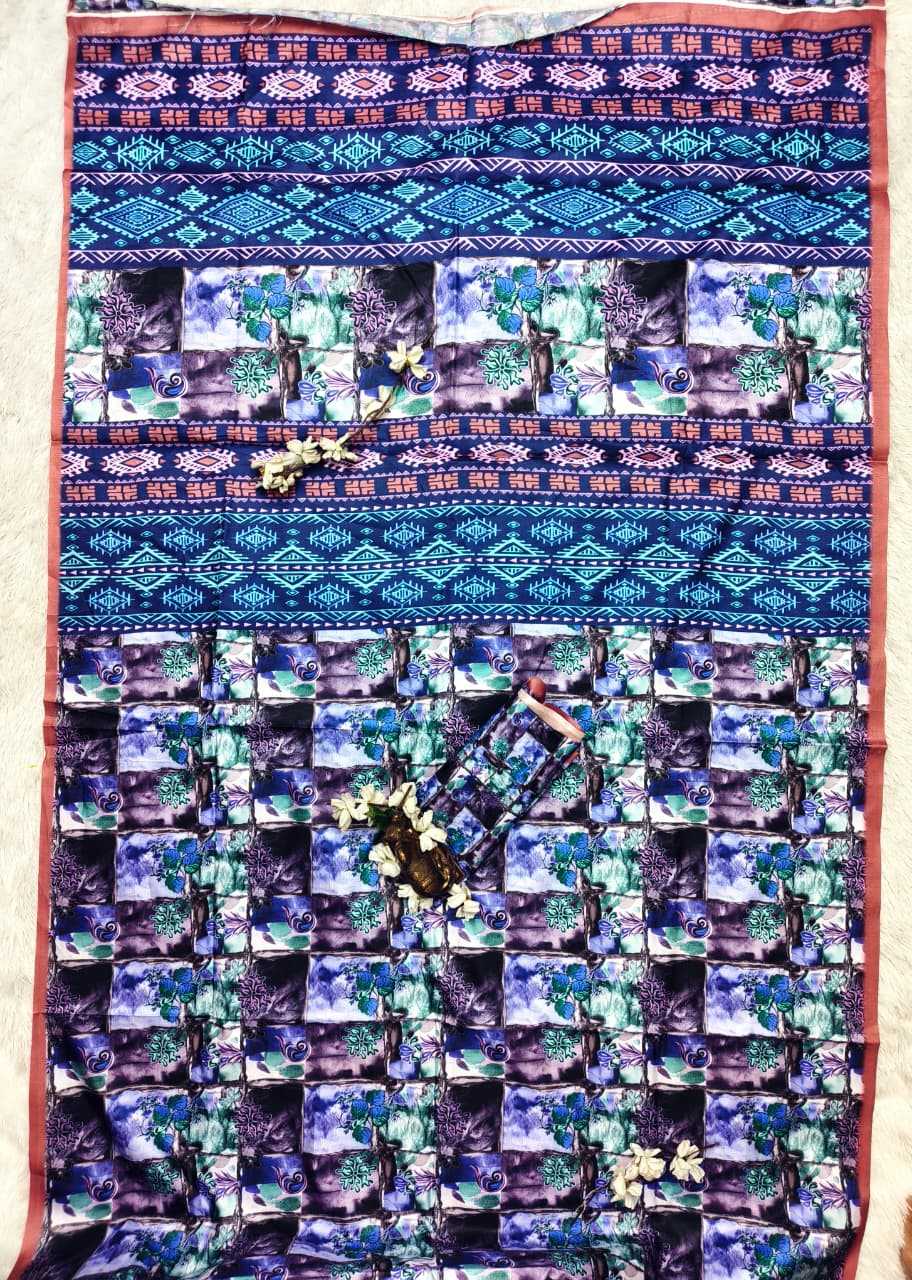 Printed Silk Saree