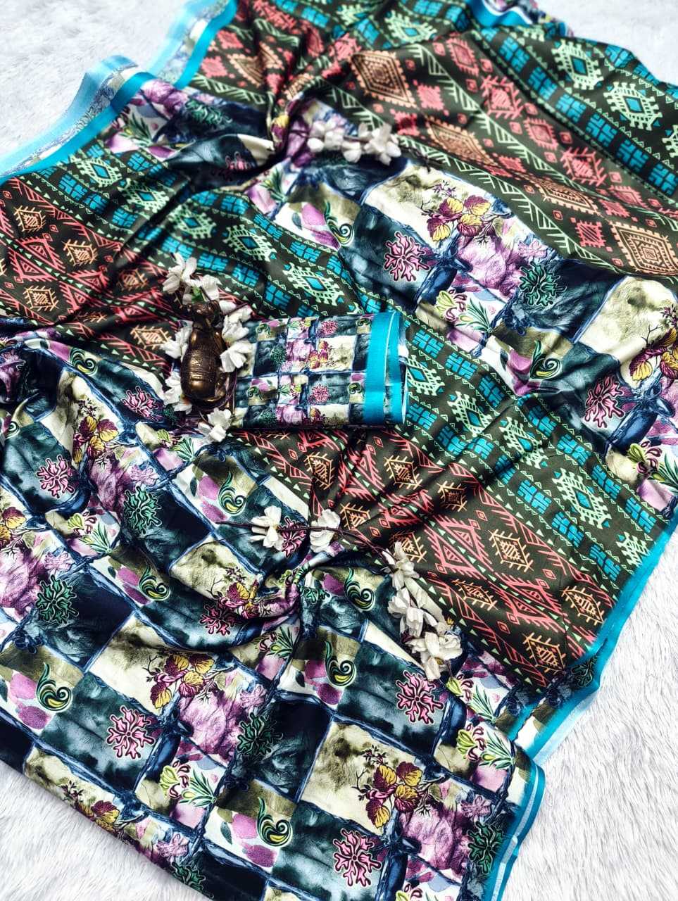 Printed Silk Saree
