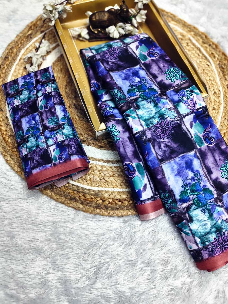 Printed Silk Saree