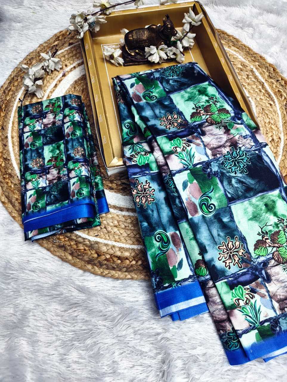 Printed Silk Saree