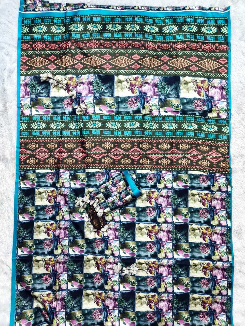 Printed Silk Saree