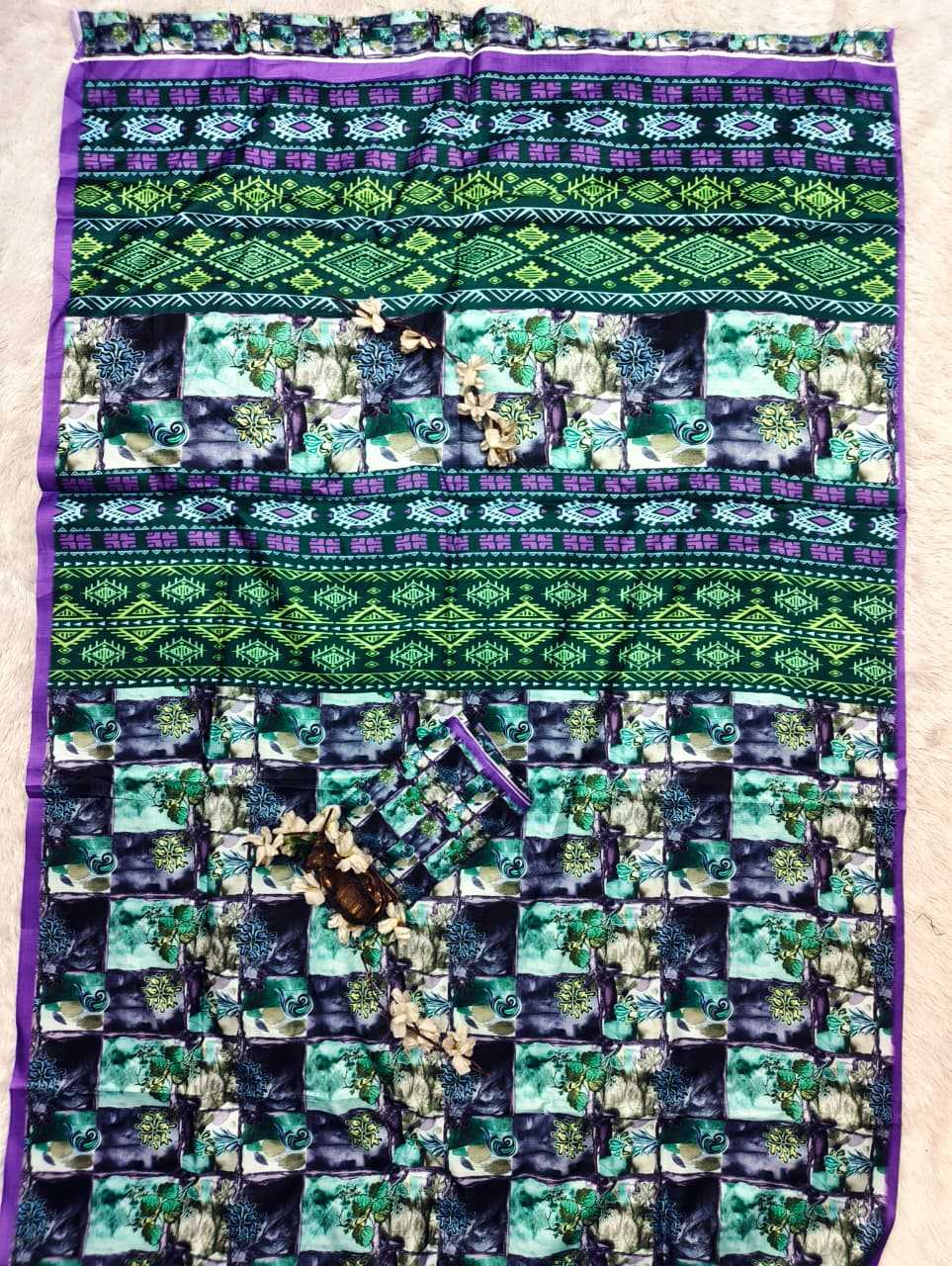 Printed Silk Saree