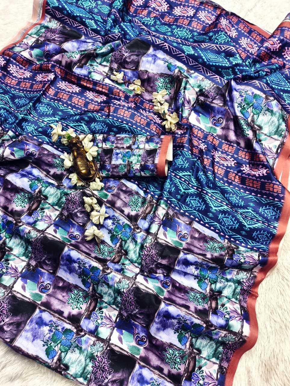 Printed Silk Saree