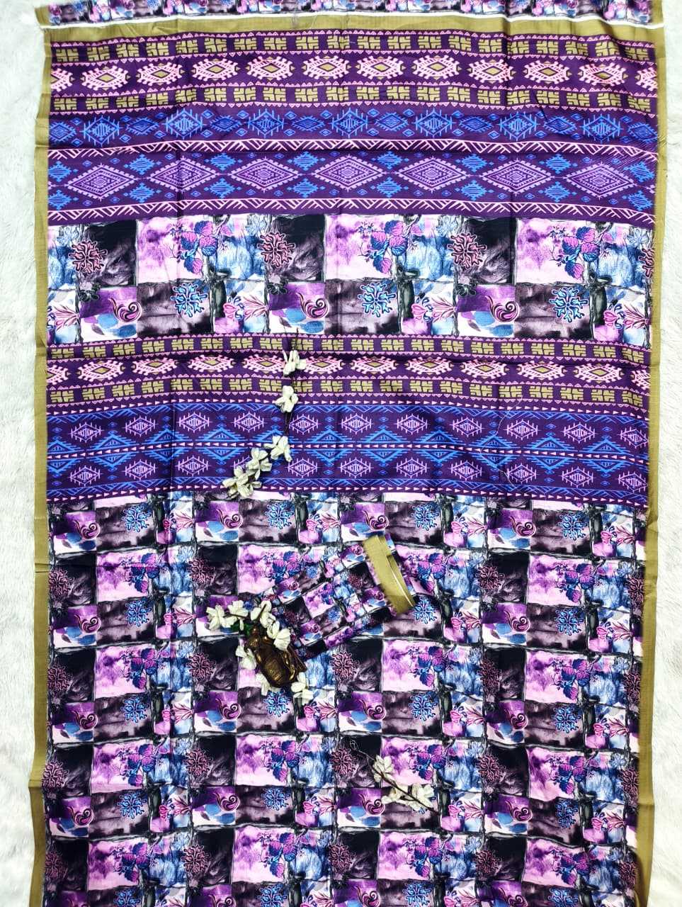 Printed Silk Saree