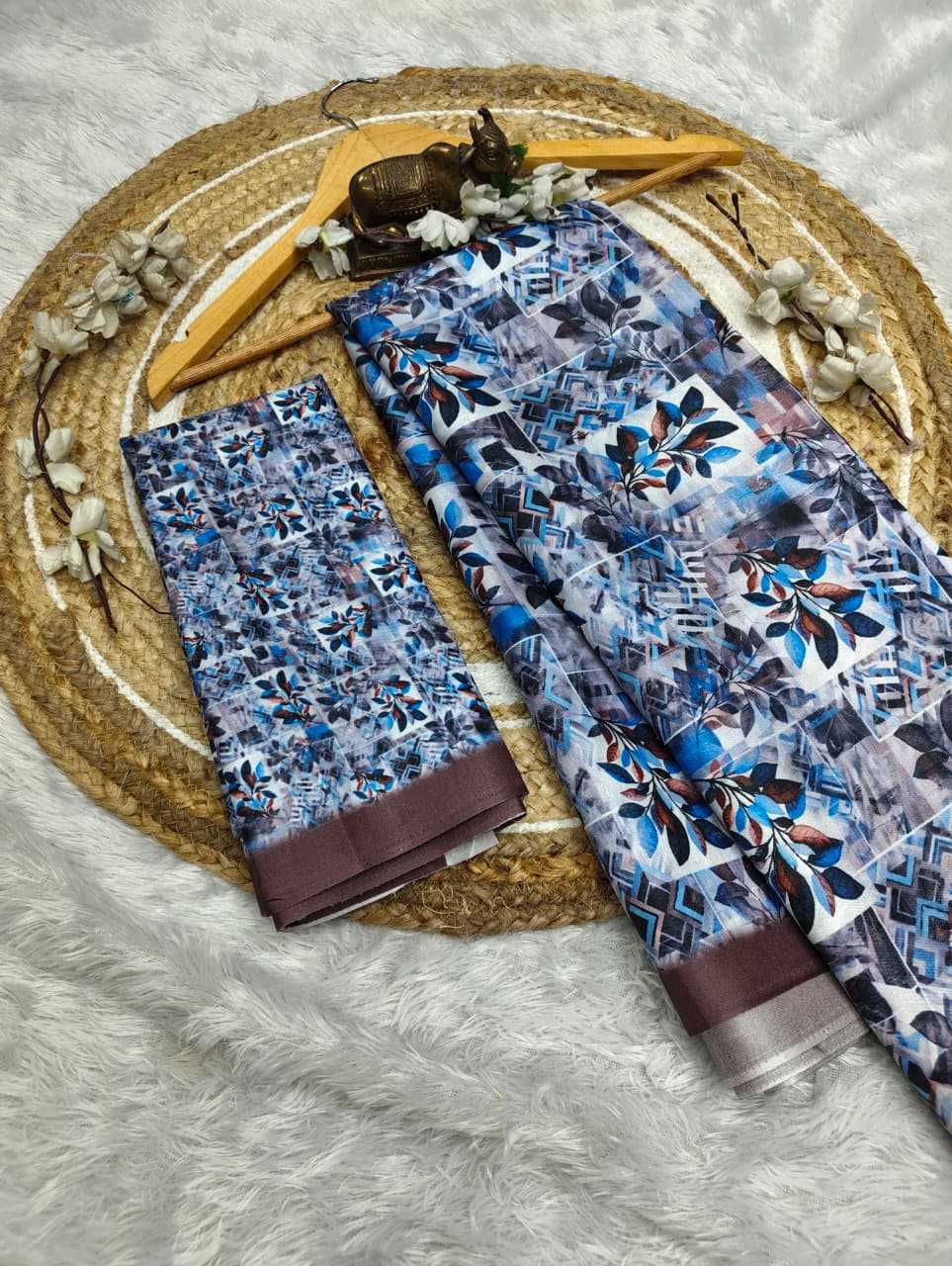 Printed Silk Saree