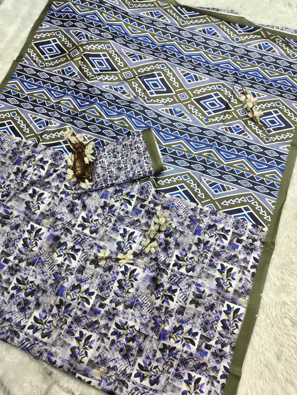 Printed Silk Saree