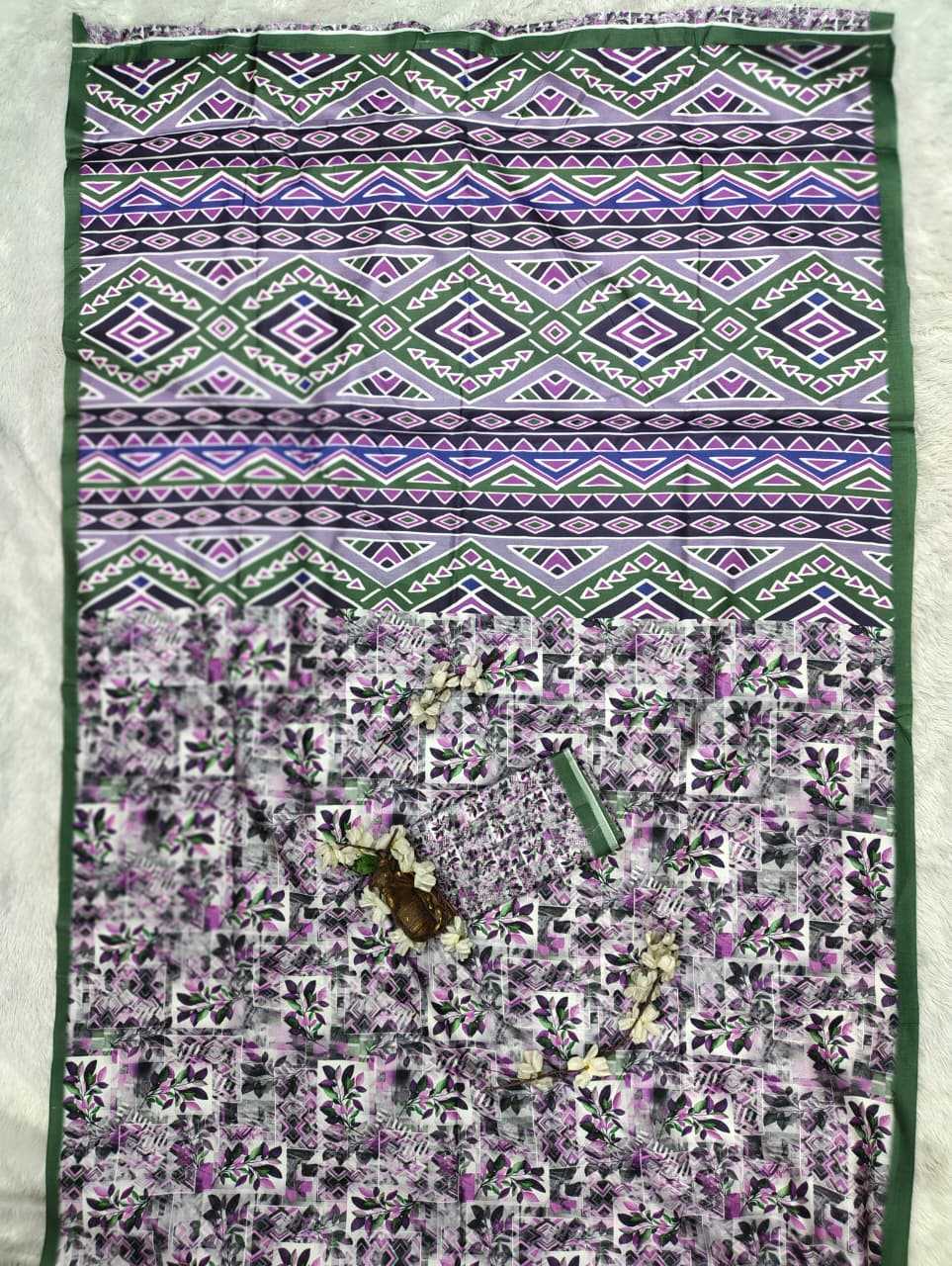Printed Silk Saree