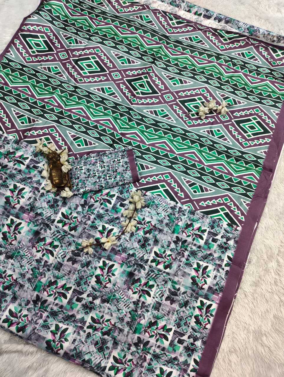 Printed Silk Saree