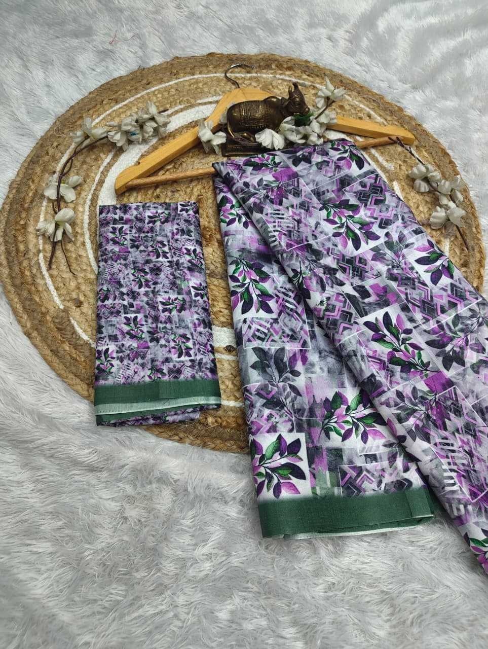 Printed Silk Saree