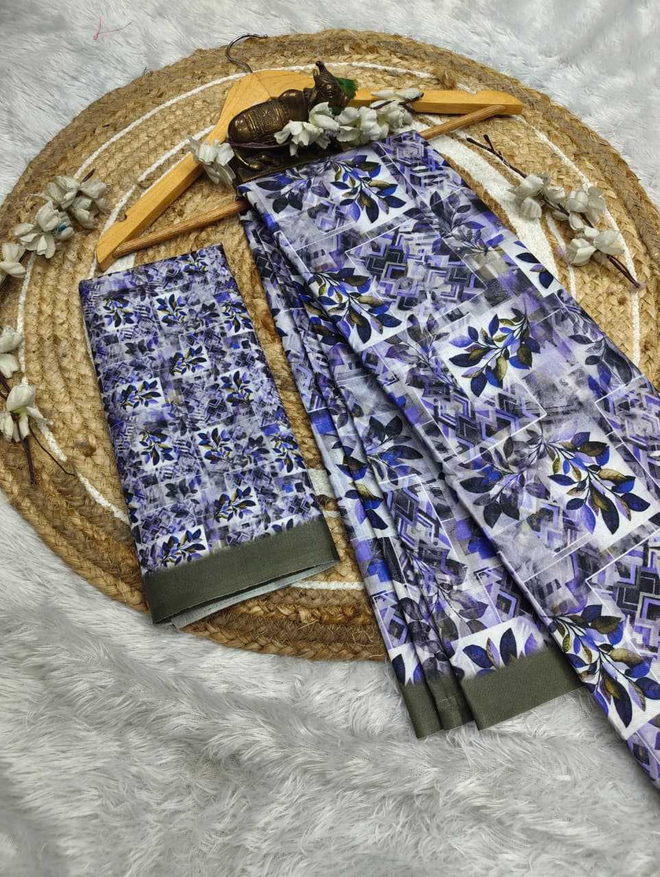 Printed Silk Saree