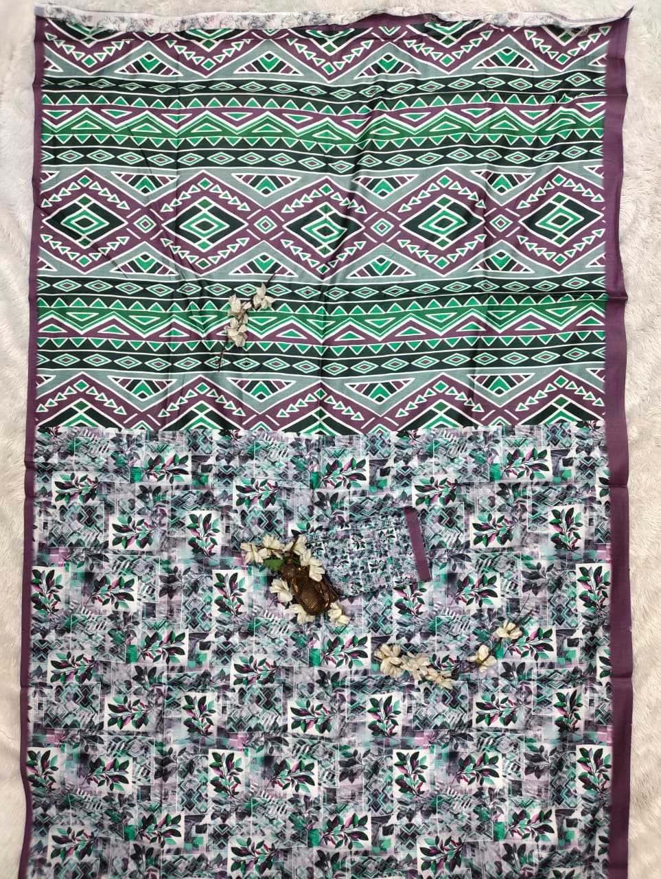 Printed Silk Saree