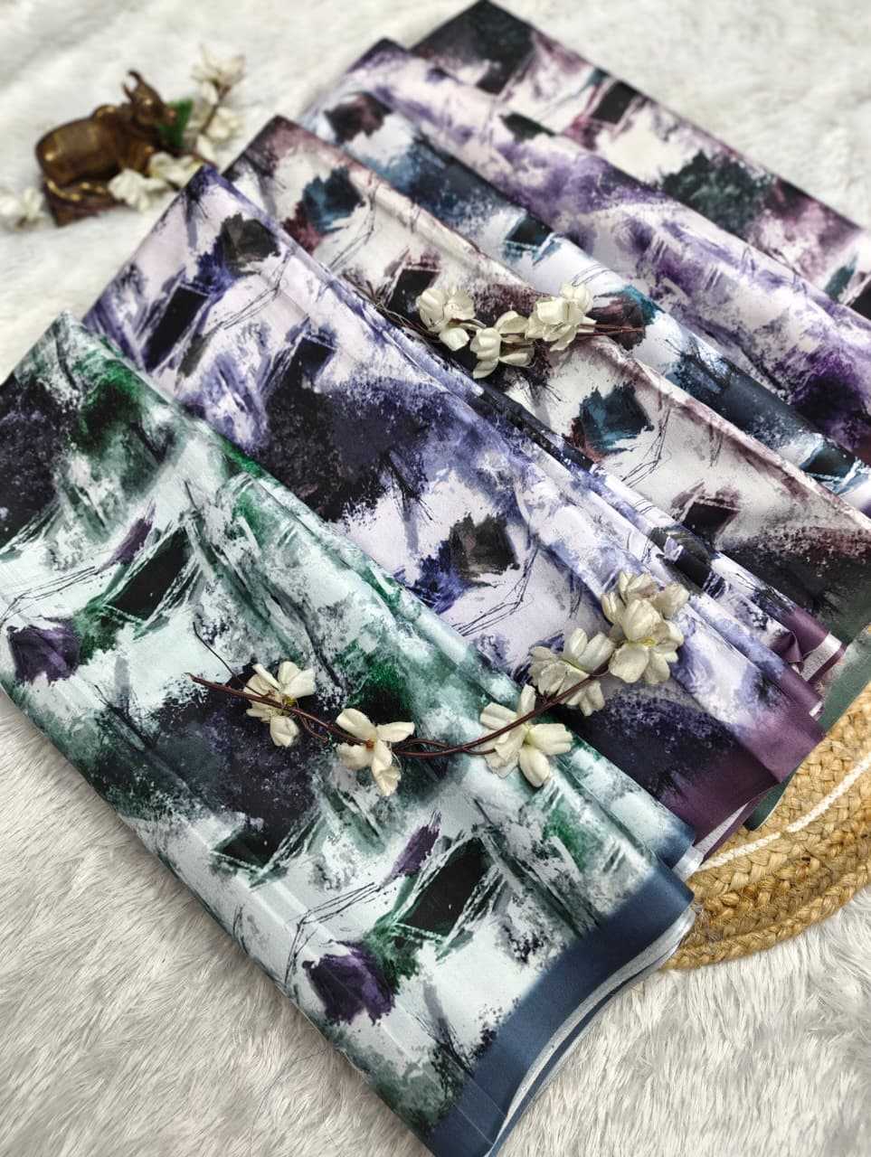 Printed Silk Saree