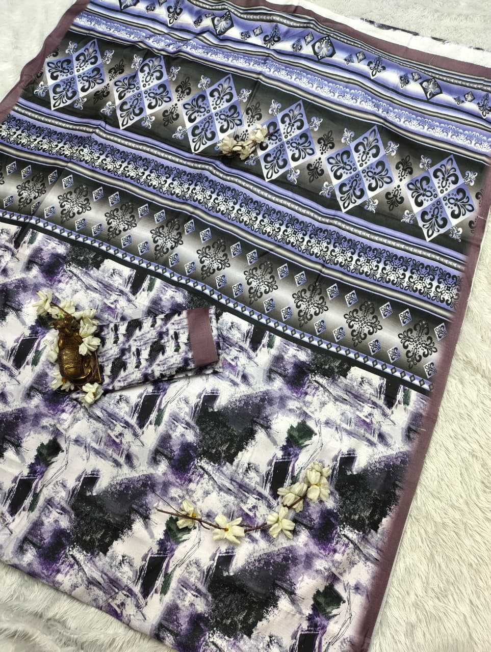 Printed Silk Saree