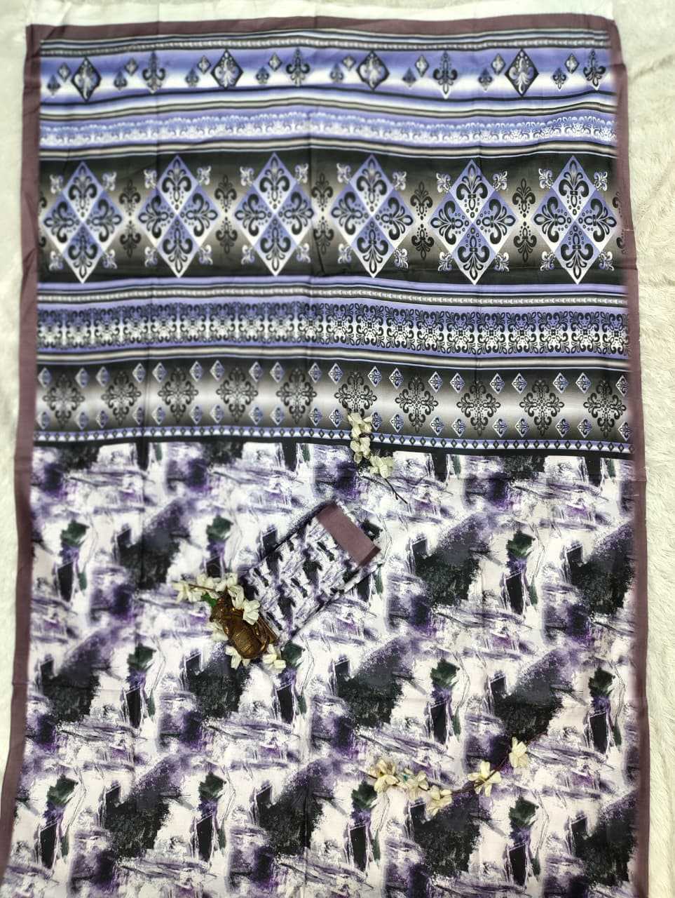 Printed Silk Saree