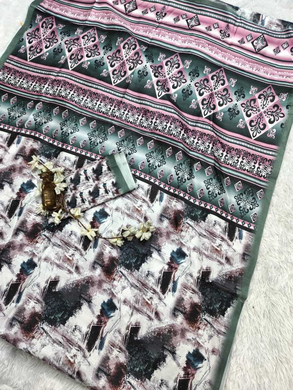 Printed Silk Saree