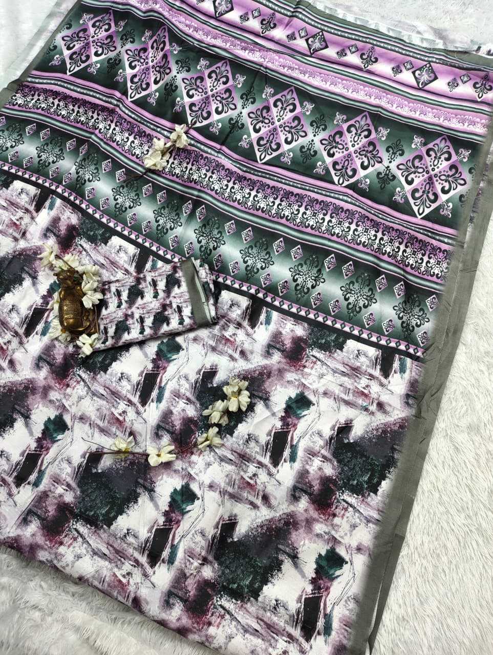 Printed Silk Saree