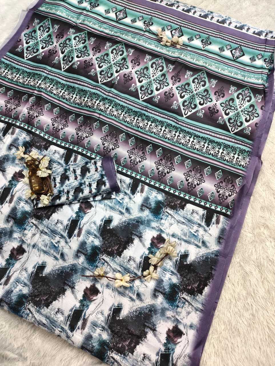 Printed Silk Saree