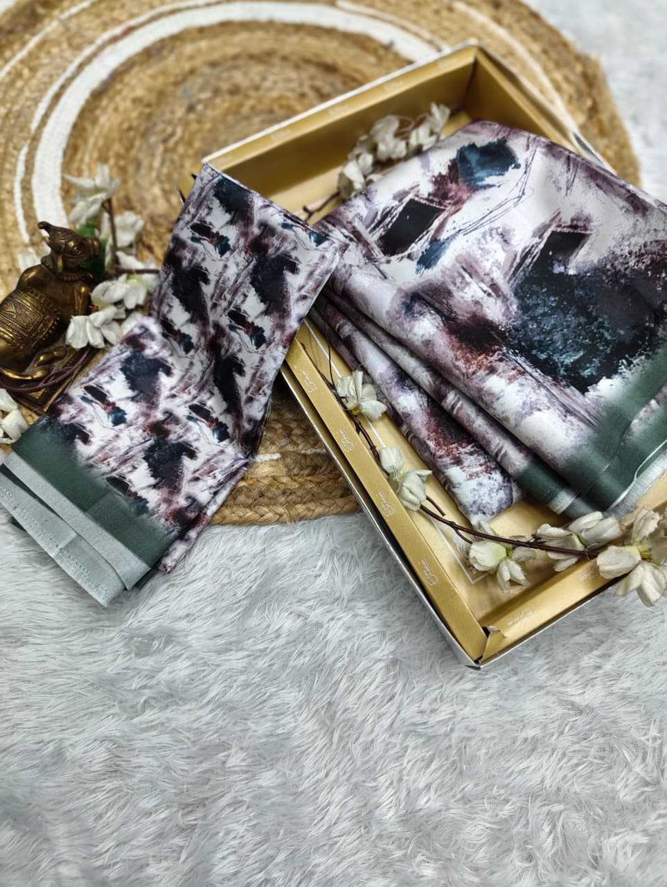 Printed Silk Saree