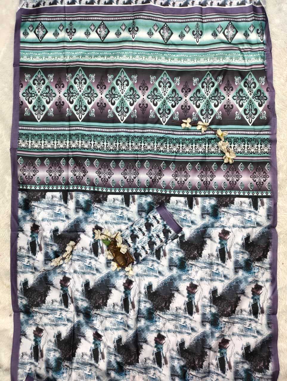 Printed Silk Saree