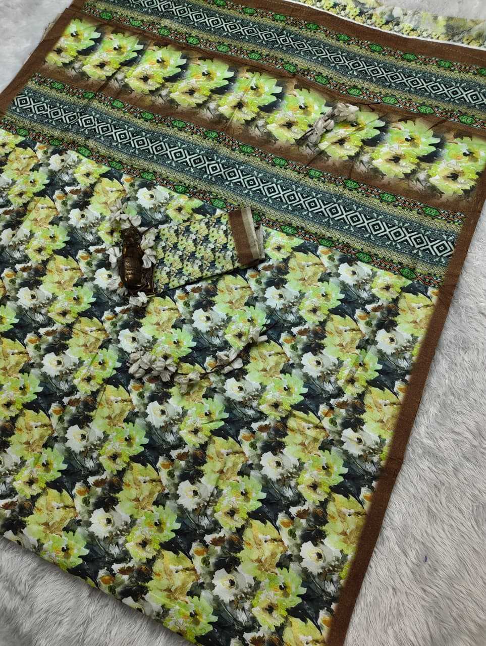 Printed Silk Saree