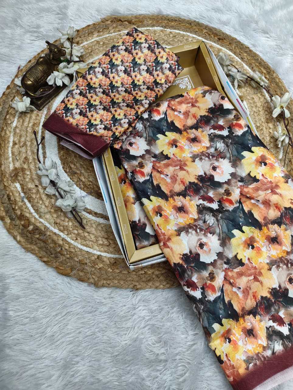 Printed Silk Saree