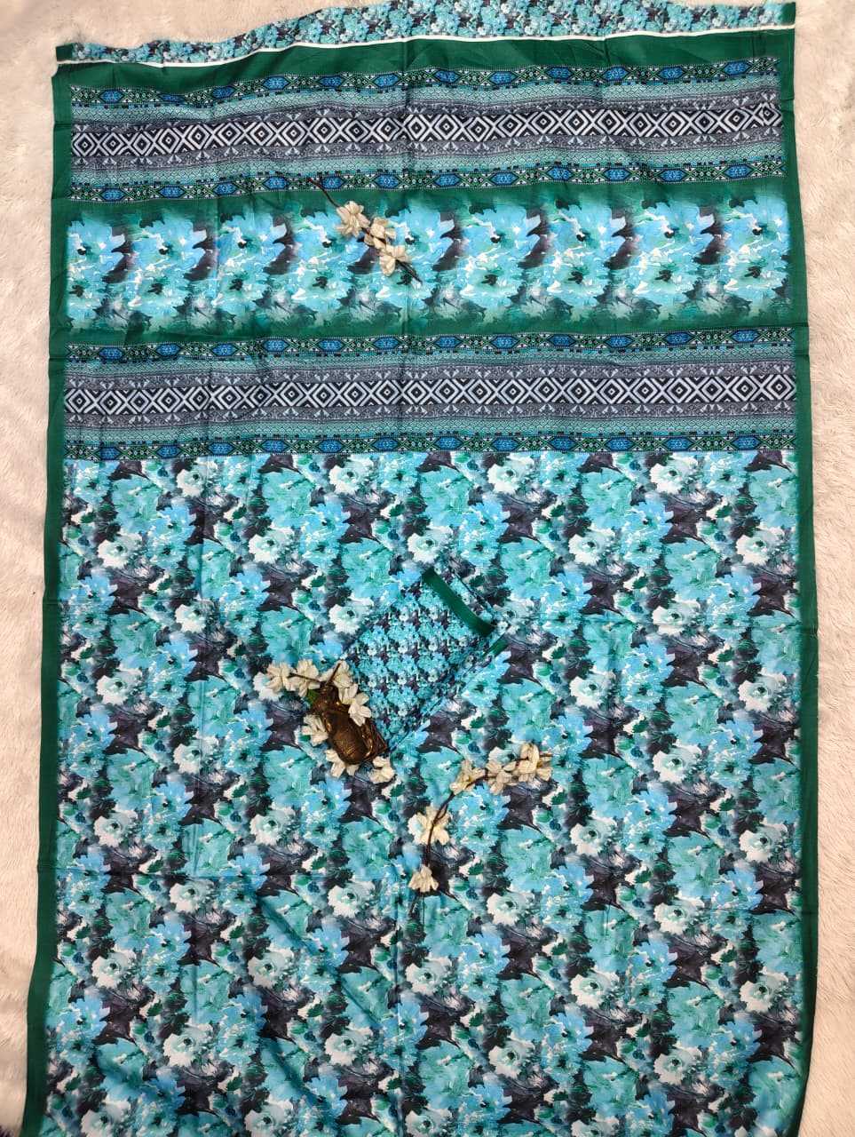 Printed Silk Saree