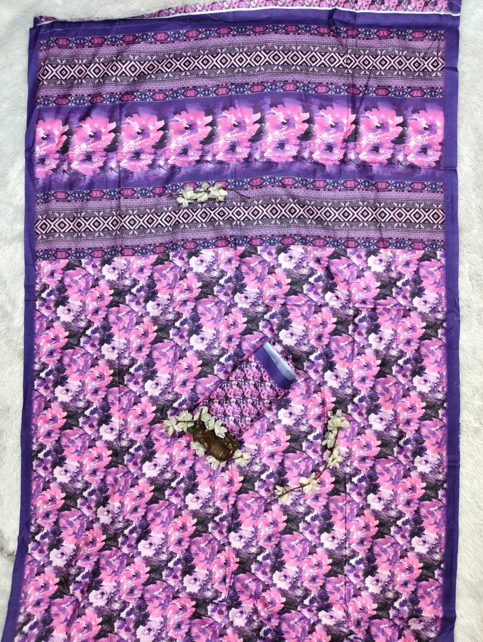 Printed Silk Saree