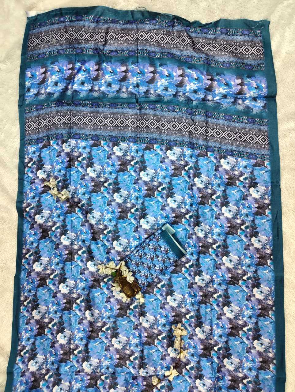 Printed Silk Saree