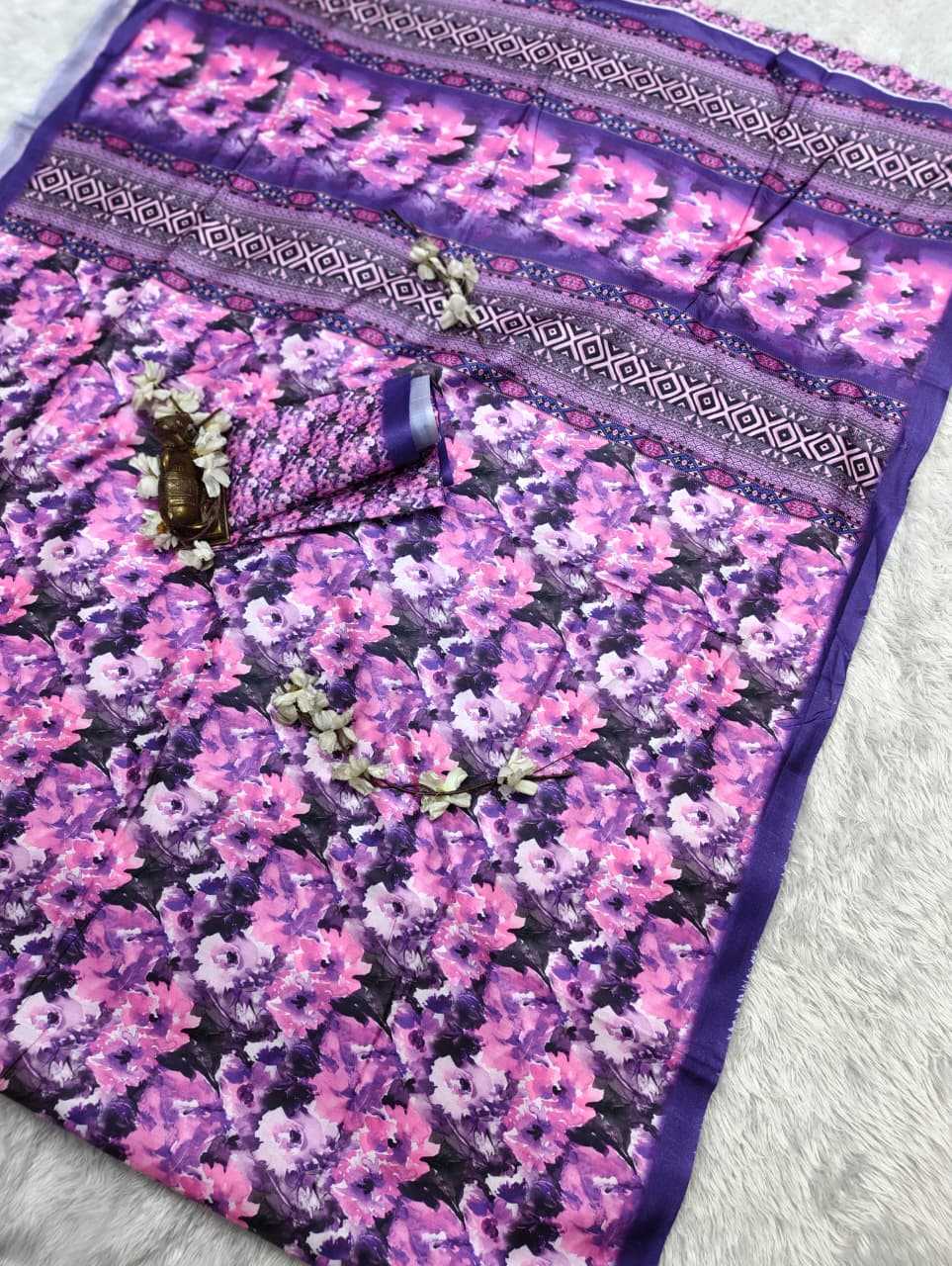 Printed Silk Saree