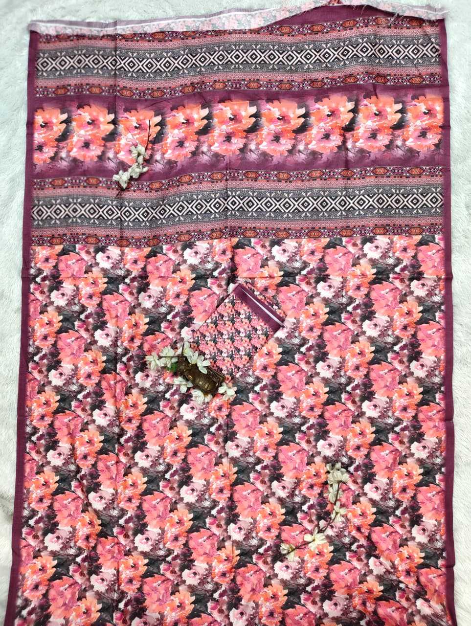 Printed Silk Saree