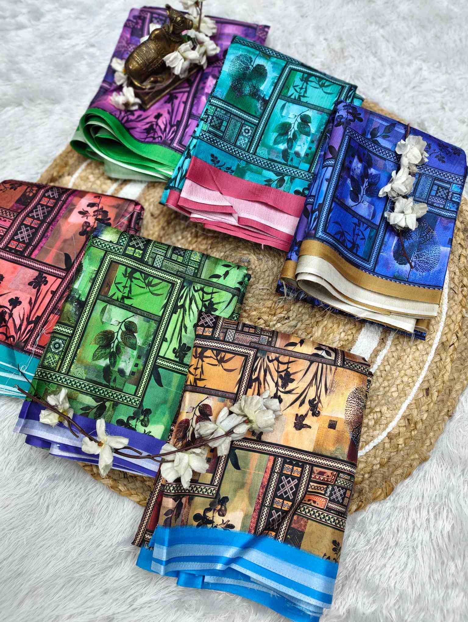 Printed Silk Saree