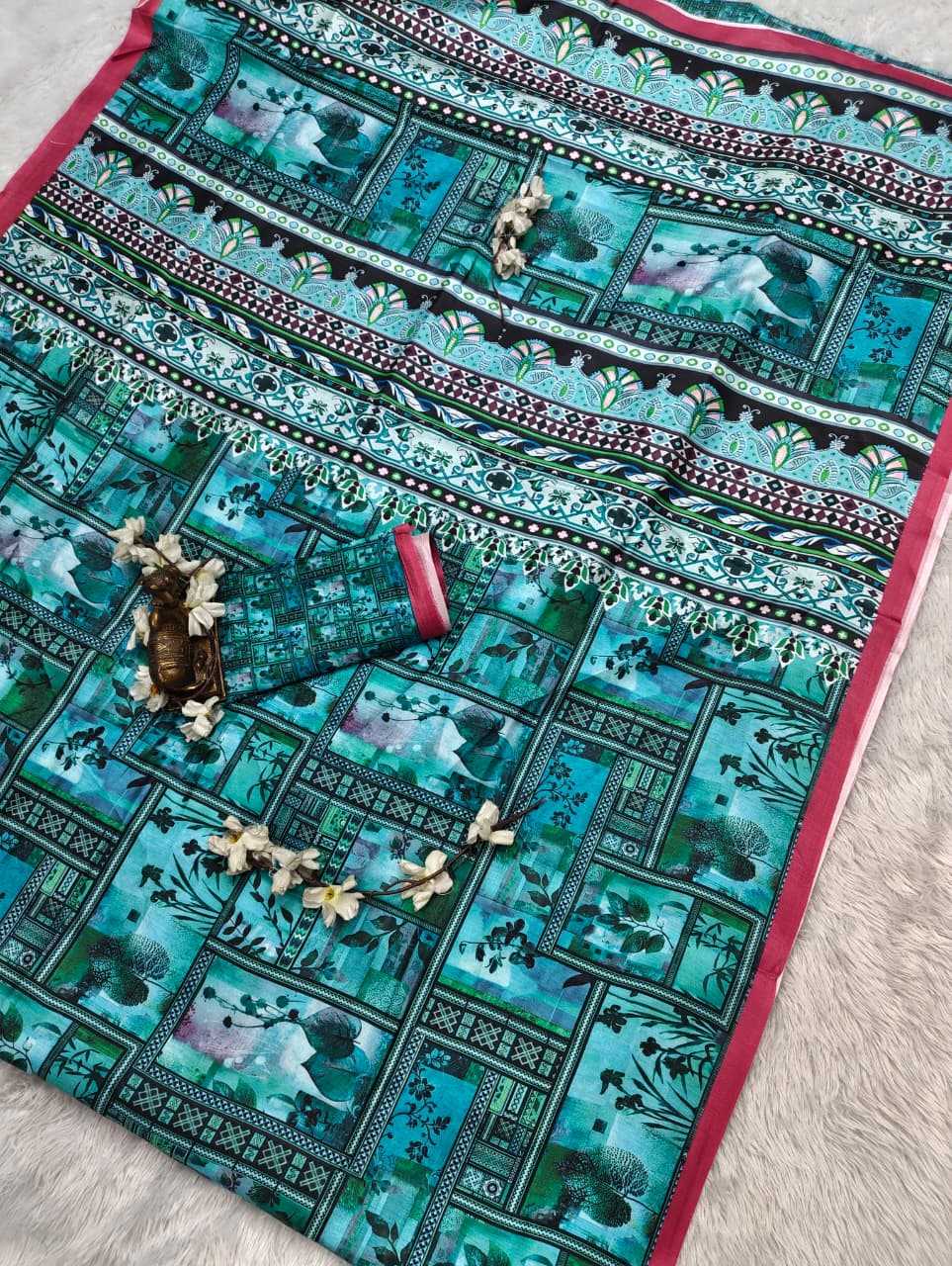 Printed Silk Saree