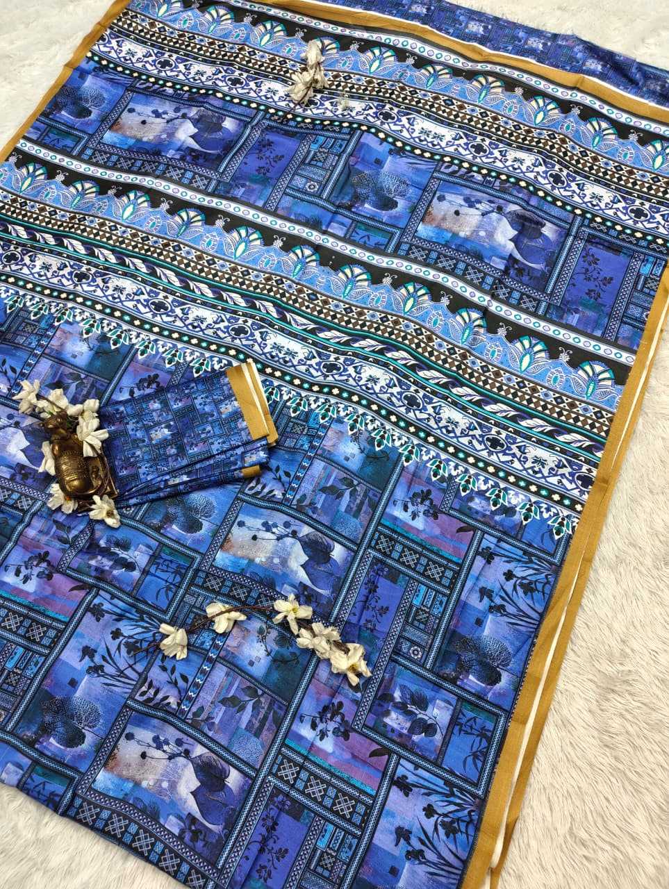 Printed Silk Saree