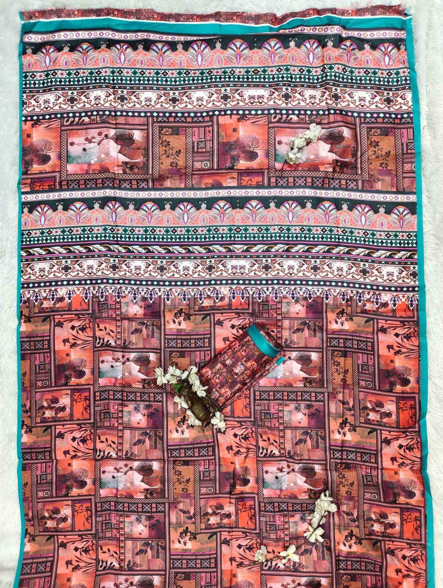 Printed Silk Saree
