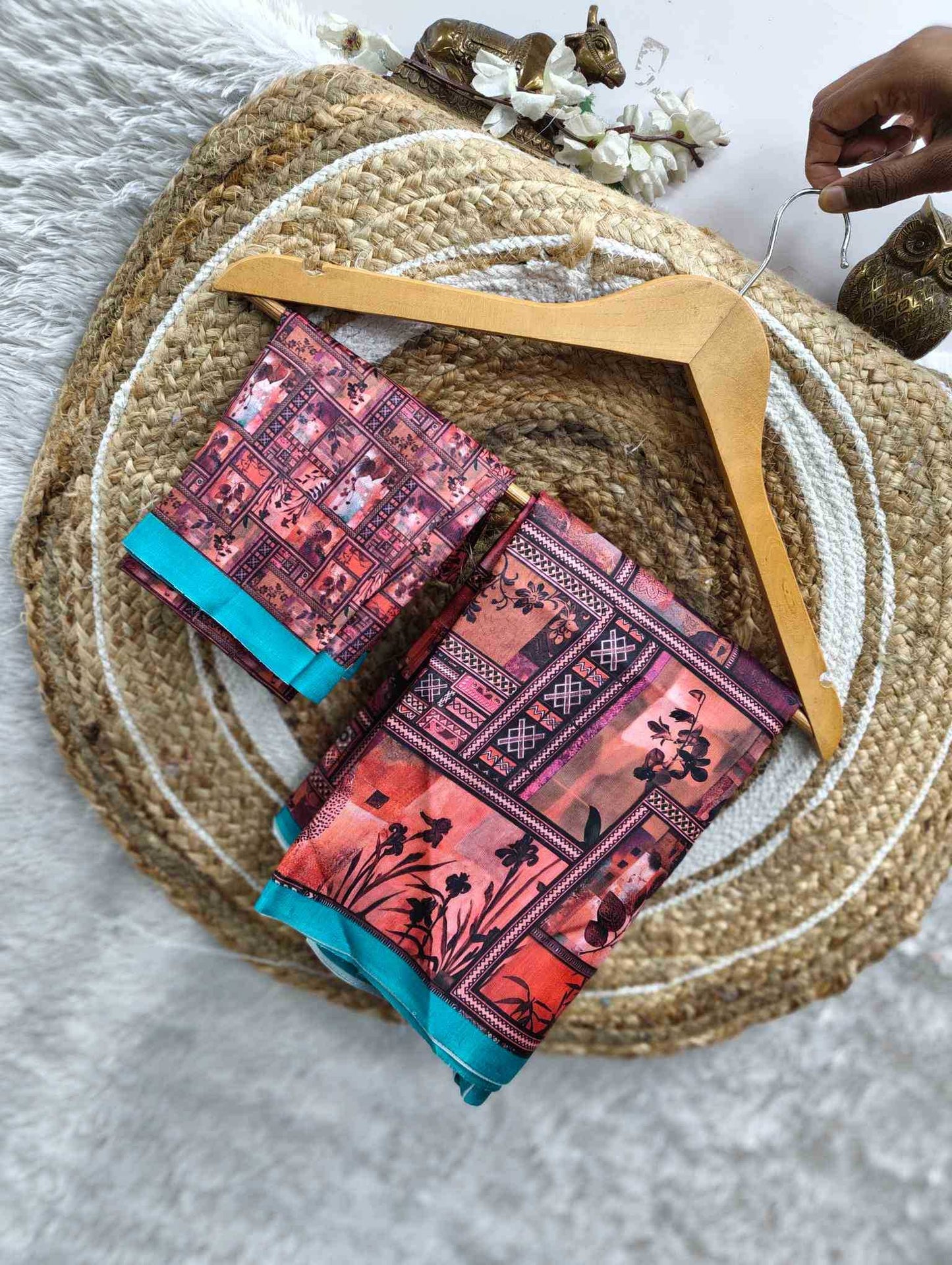 Printed Silk Saree