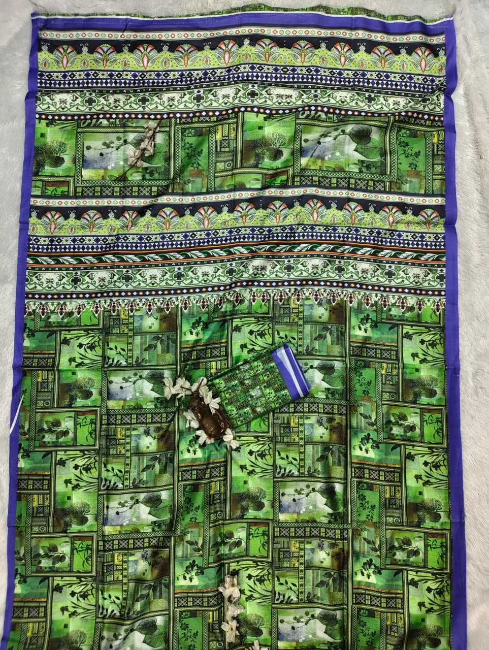 Printed Silk Saree