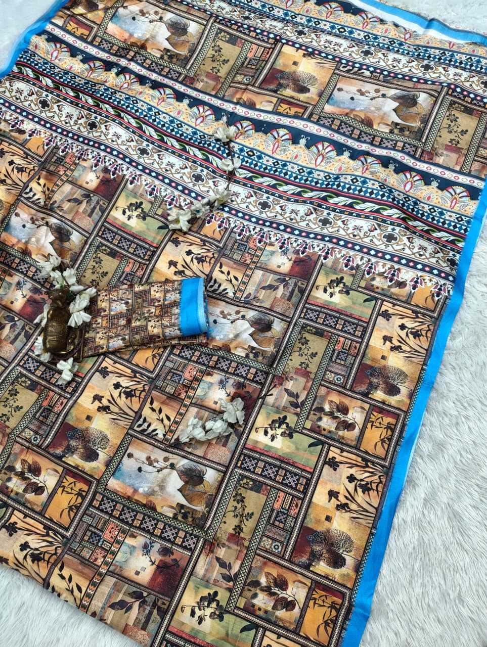 Printed Silk Saree
