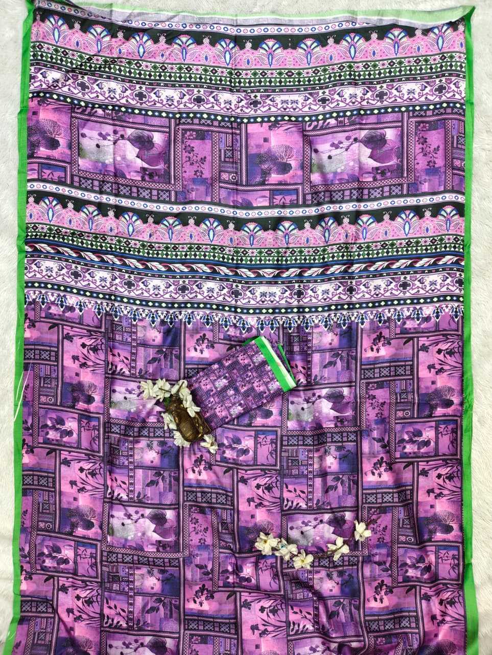 Printed Silk Saree