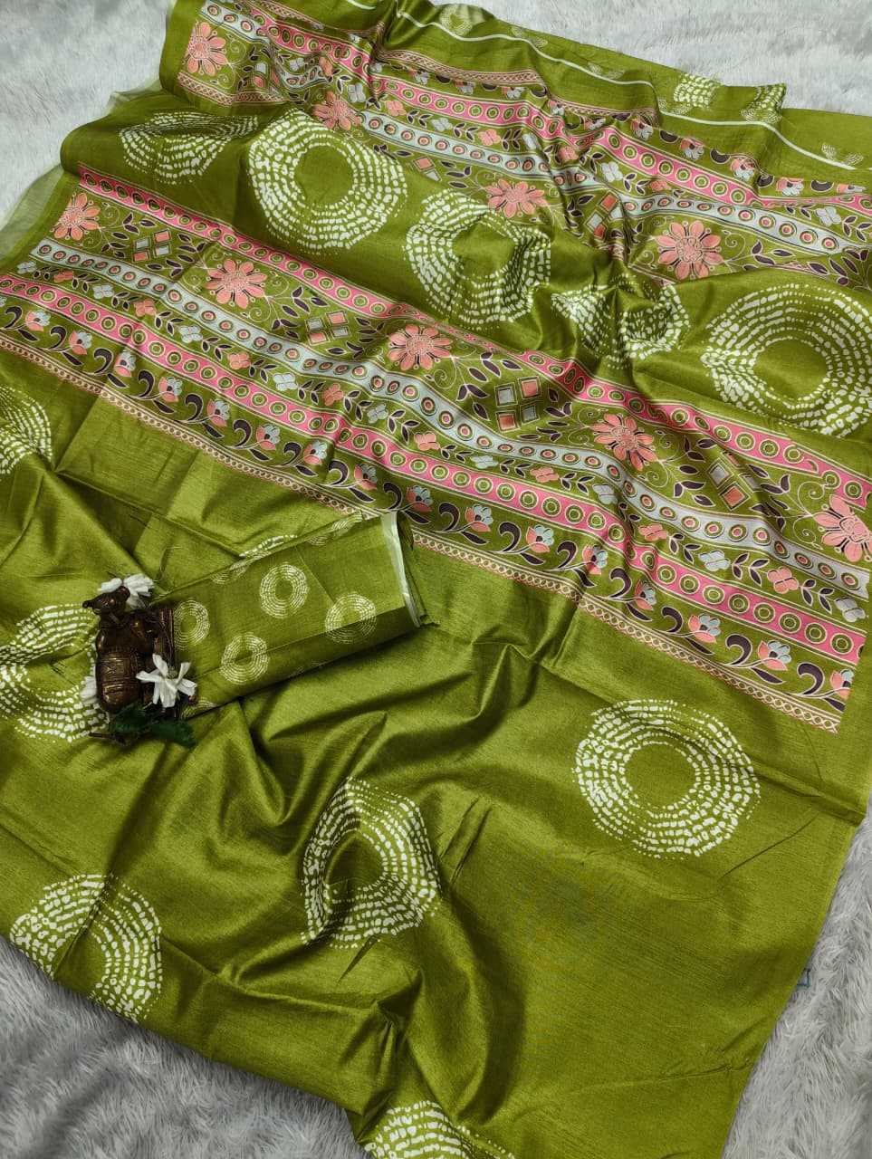 Premium Silk Printed Saree