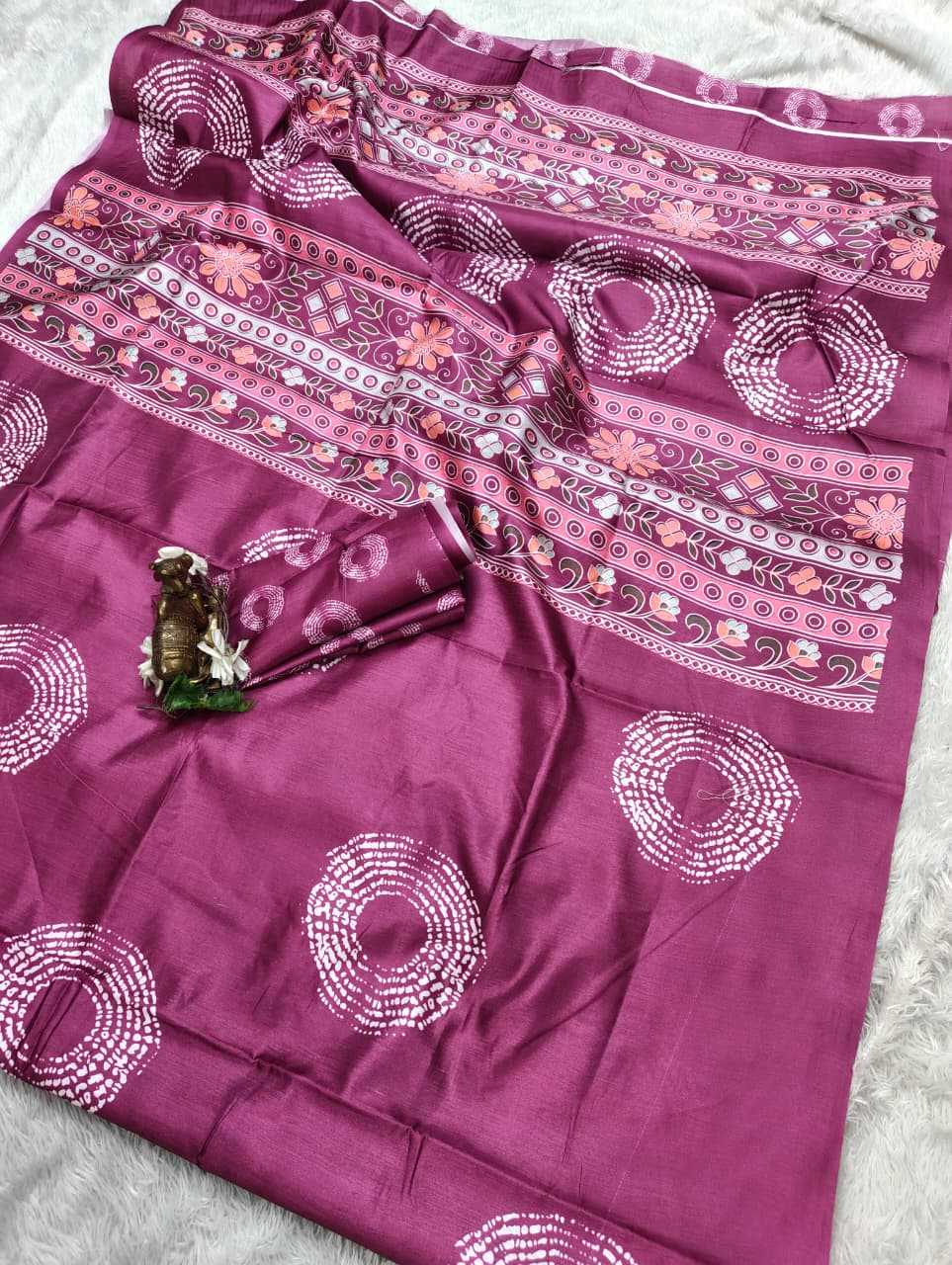 Premium Silk Printed Saree