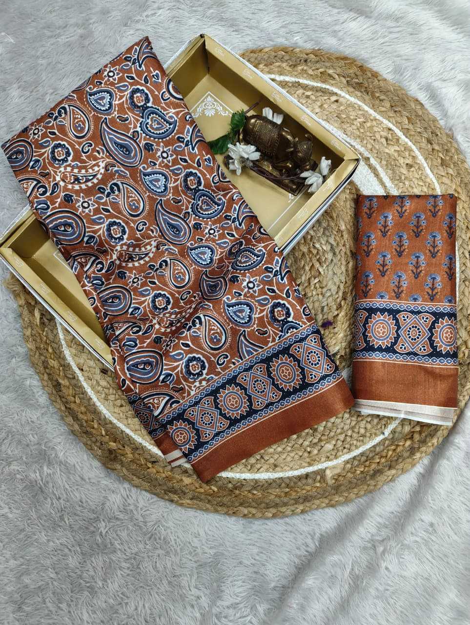 Premium Silk Printed Saree