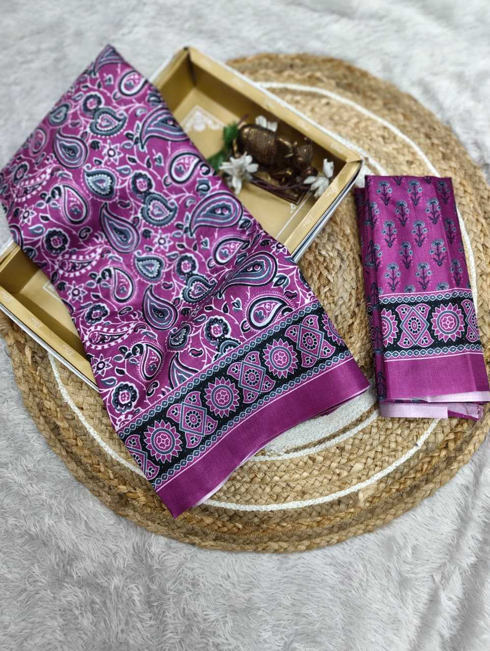 Premium Silk Printed Saree