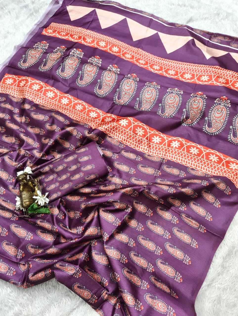 Premium Silk Printed Saree